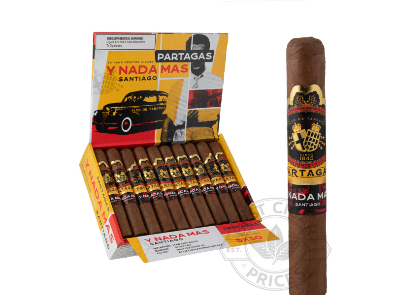 Partagas Y Nada Mas Santiago Robusto - 20 Cigars