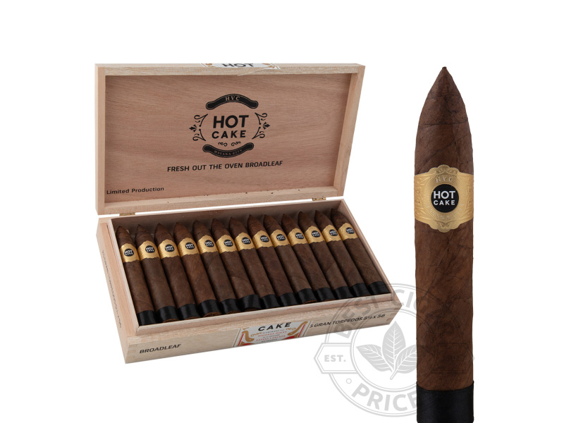 HVC Hot Cake Fresh Out Of The Oven Broadleaf Gran Torpedo - 25 Cigars