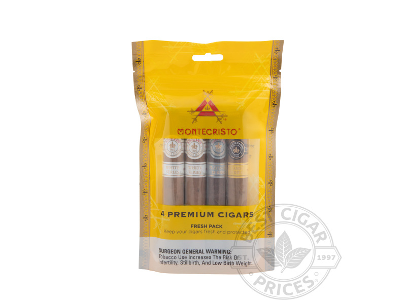 Montecristo Core 4 Cigar Fresh Pack - 4 Cigars