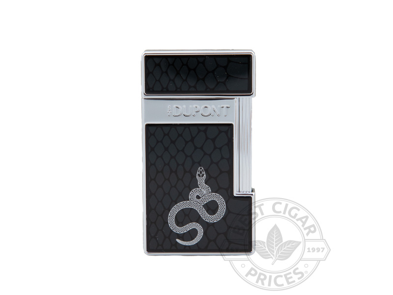 Year Of The Snake Slimmy By S.T. Dupont - Black - Box of 20