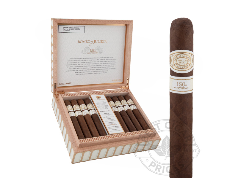 Romeo Y Julieta 150th Anniversary Balconet - 16 Cigars