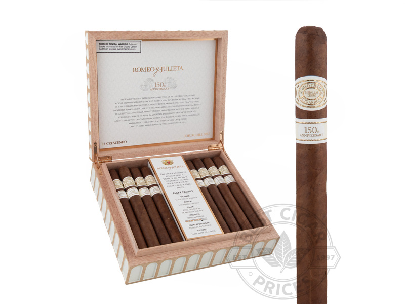Romeo Y Julieta 150th Anniversary Crescendo - 16 Cigars