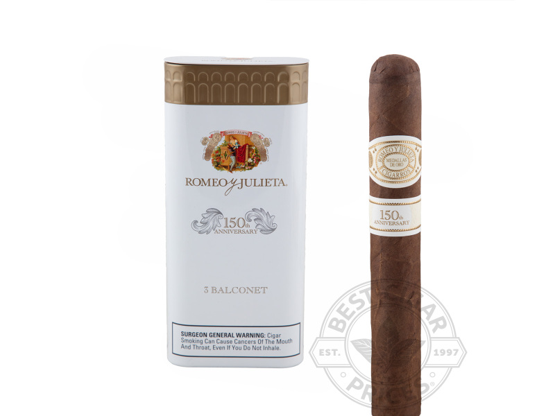 Romeo Y Julieta 150th Anniversary Balconet Tins - Tin - 3 Total Cigars