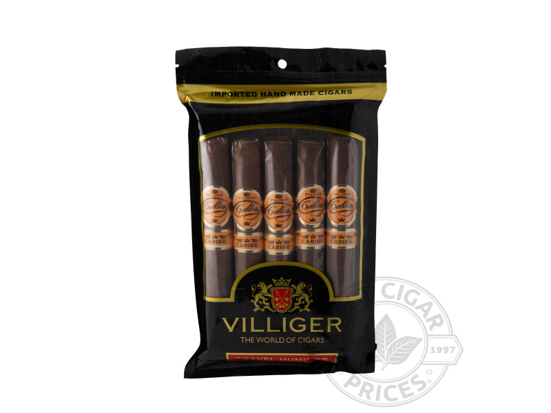 Villiger Cuellar Caribe Toro Gordo - 5 Cigars