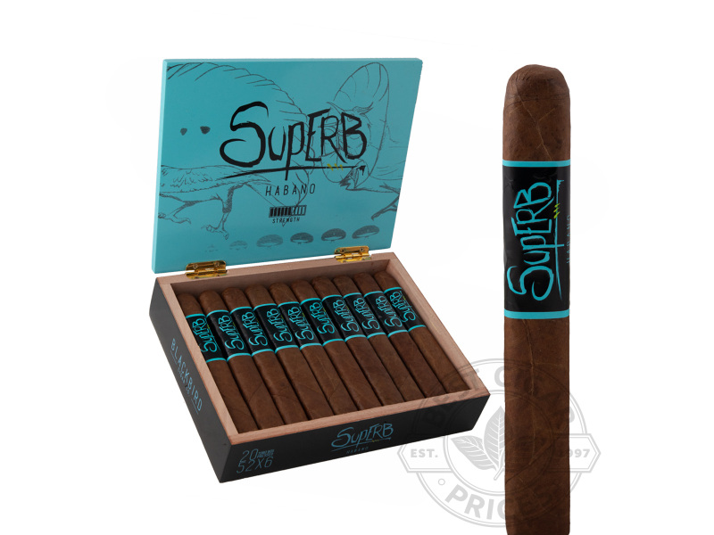 Blackbird Superb Toro Box-pressed Cigars - 20 Cigars