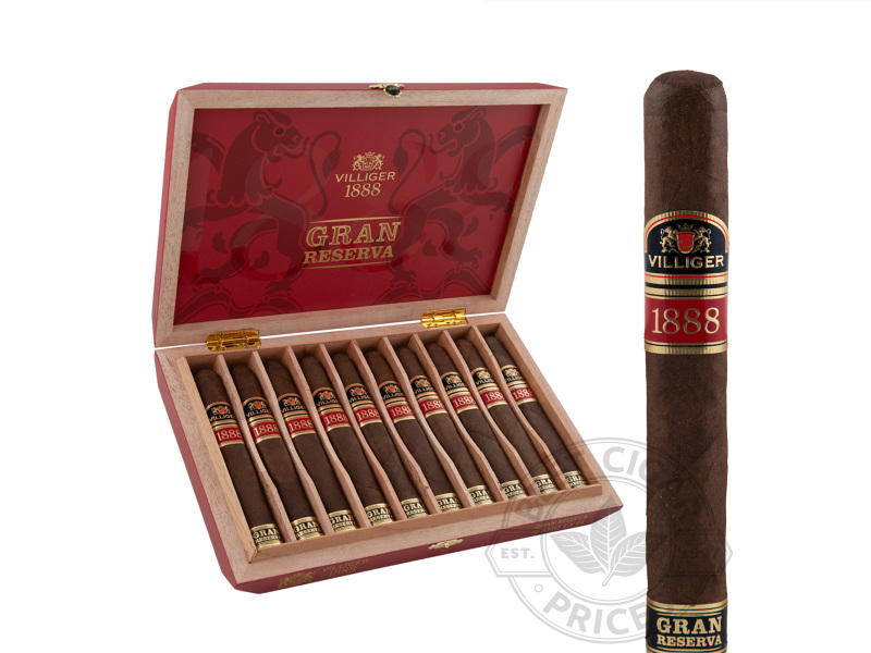 Villiger 1888 Gran Reserva Toro Box-presssed - 10 Cigars