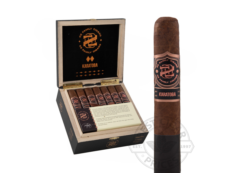 OZ Family Cigars Karatoba Robusto - 21 Cigars