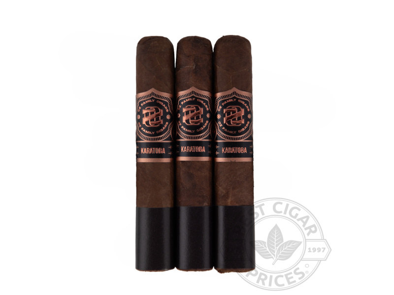 OZ Family Cigars Karatoba Robusto - 3 Cigars