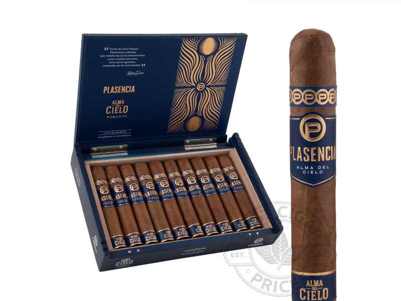 Plasencia Alma Del Cielo Celeste - 10 Cigars