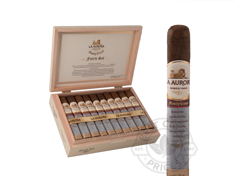 La Aurora Family Creed Series Fuerte Sol Toro Box-pressed - 20 Cigars