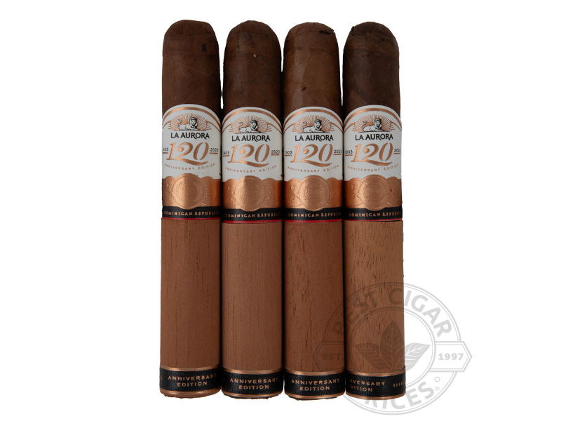 La Aurora 120th Anniversary Robusto - 4 Cigars