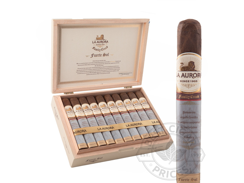 La Aurora Family Creed Series Fuerte Sol Gran Toro Box-pressed - 20 Cigars