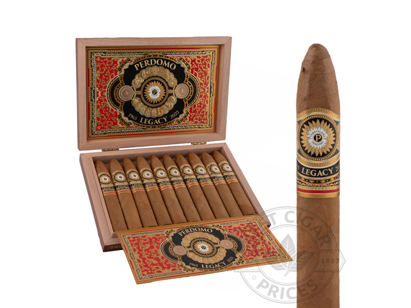 Perdomo Legacy Nicaragua Connecticut Gran Belicoso Box-pressed - 10 Cigars