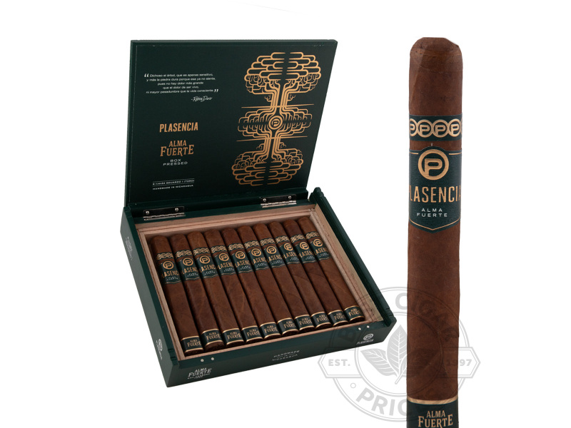Plasencia Alma Fuerte Eduardo I Hexagon Natural - 10 Cigars
