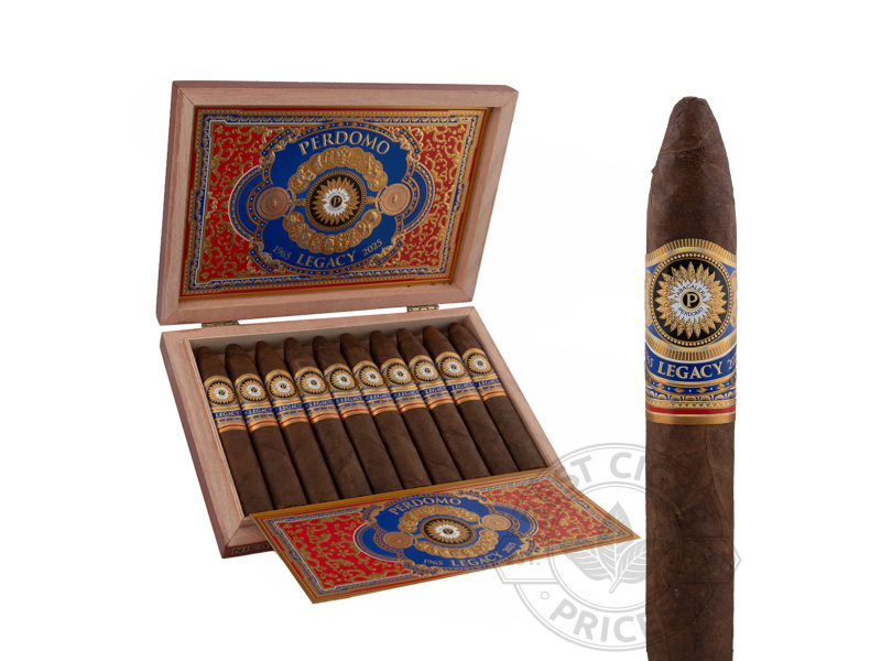 Perdomo Legacy Nicaraguan Maduro Gran Belicoso Box-pressed - 10 Cigars