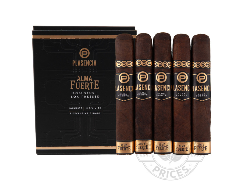 Plasencia Alma Fuerte Robustus I - 5 Cigars