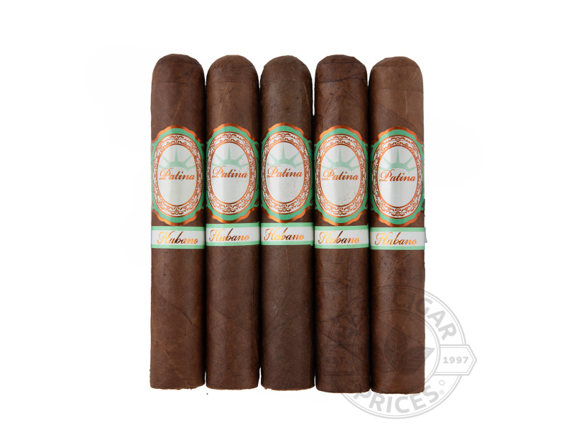 Patina Habano Rustic Robusto - 5 Cigars