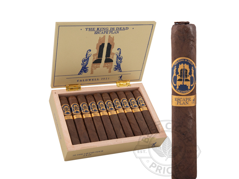 Caldwell The King Is Dead Escape Plan The Grand Tour Box-pressed - 20 Cigars