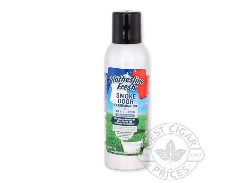 Smoke Odor Exterminator 7oz Spray - Clothesline Fresh - Box of 20