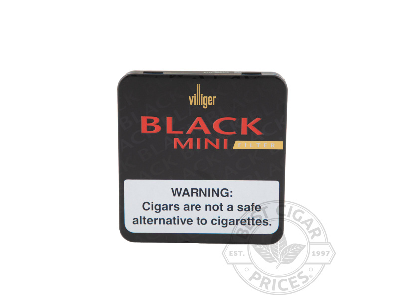 Villiger Black Mini Sumatra Filter Cigarillos - Box of 20