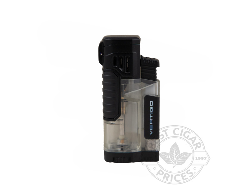 Vertigo Stinger Quad Torch Lighter - Clear - Box of 20