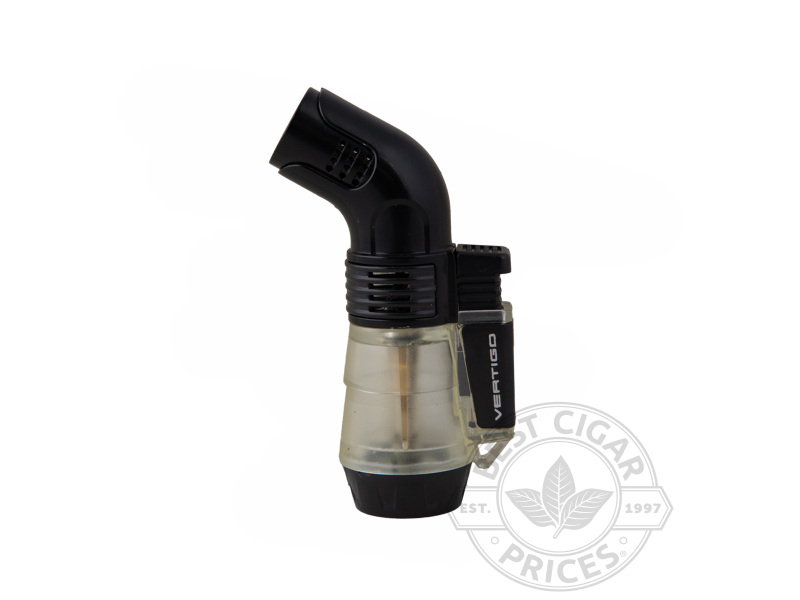 Vertigo Boxer Triple Torch Lighter - Charcoal - Box of 20