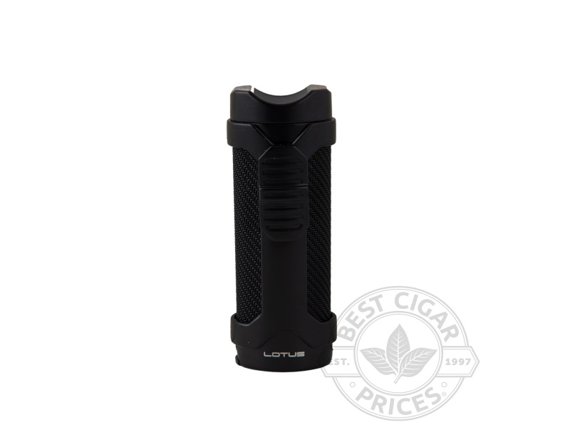 Lotus Armor Triple Torch Lighter - Black - Box of 20