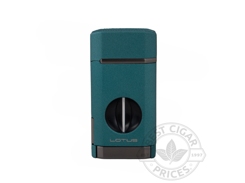 Lotus Rocket Quad Torch Lighter - Teal - Box of 20