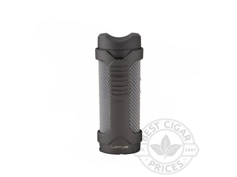Lotus Armor Triple Torch Lighter - Gunmetal - Box of 20