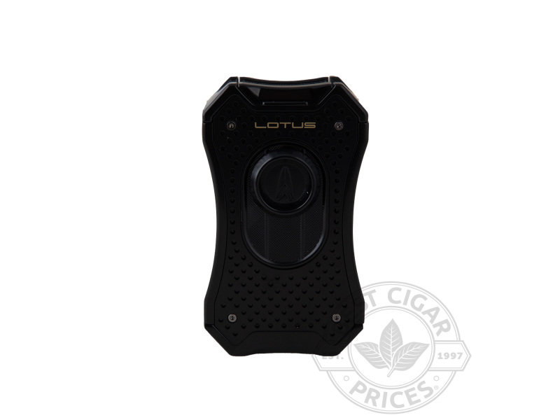 Lotus Emperor Quad Torch Desktop Lighter - Black - Box of 20