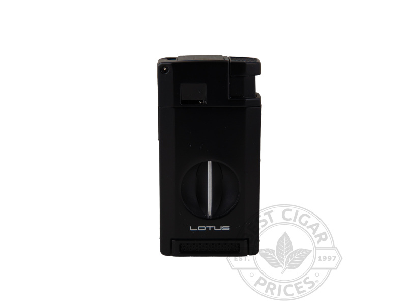 Lotus Excalibur V-Cut Double Torch Lighter - Black - Box of 20