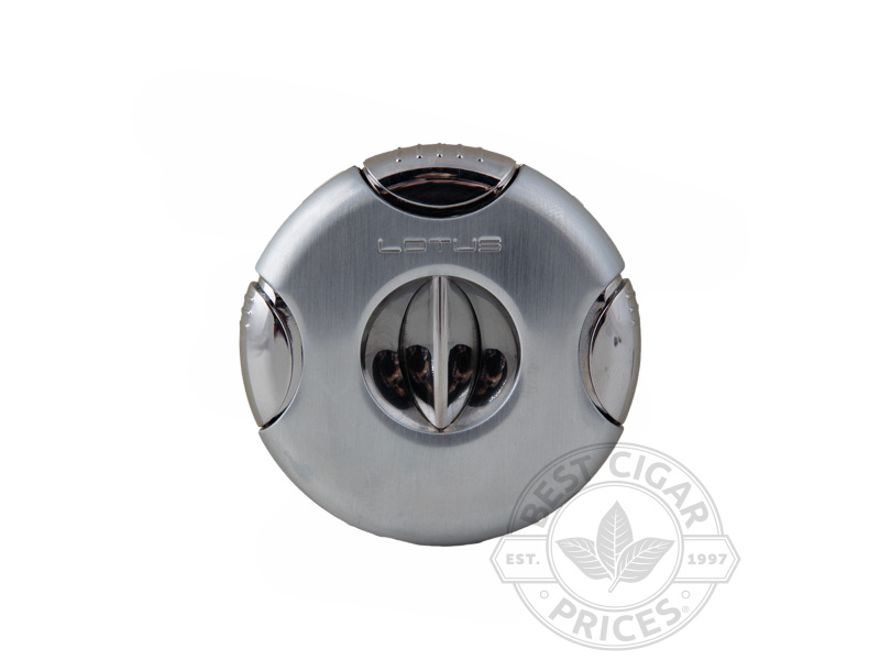 Lotus Meteor V-Cut Cigar Cutter - Chrome - Box of 20