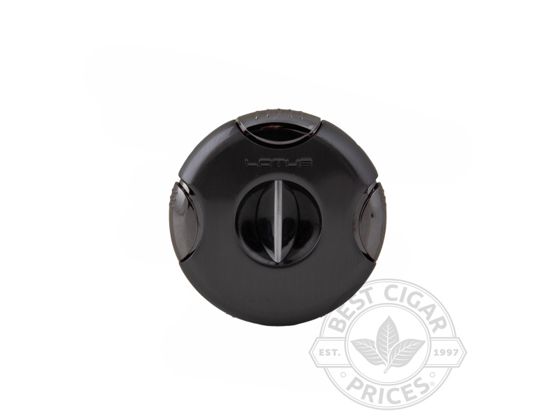 Lotus Meteor V-Cut Cigar Cutter - Gunmetal - Box of 20