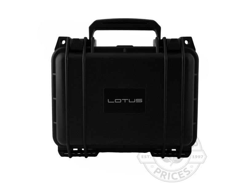 Lotus 40-75 Count Travel Humidor - Black - Box of 20