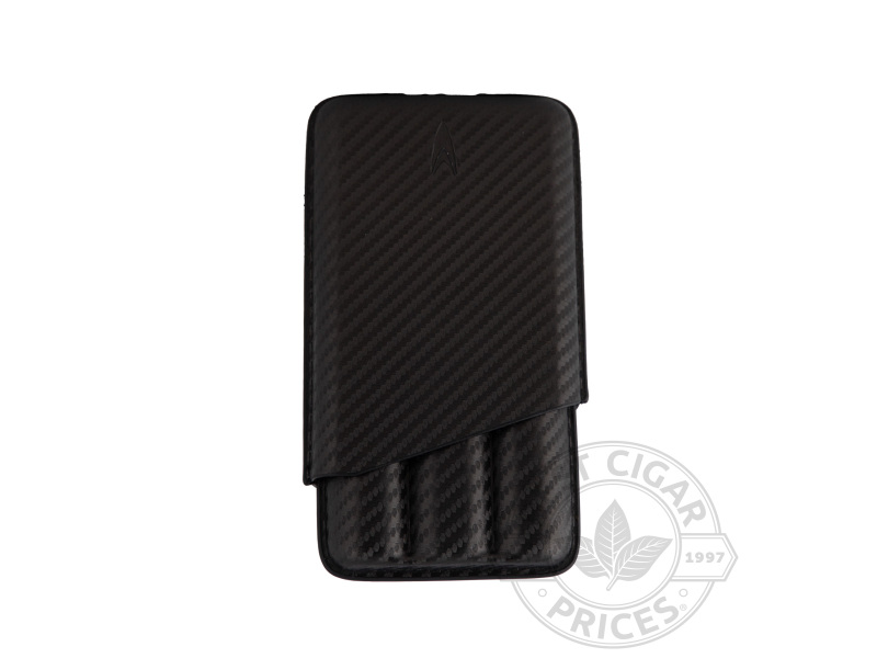 Lotus 3 Cigar Case - Black Carbon Fiber - Box of 20