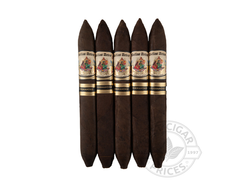 Bellas Artes Figurado Maduro By AJ Fernandez Box-Pressed - 5 Cigars