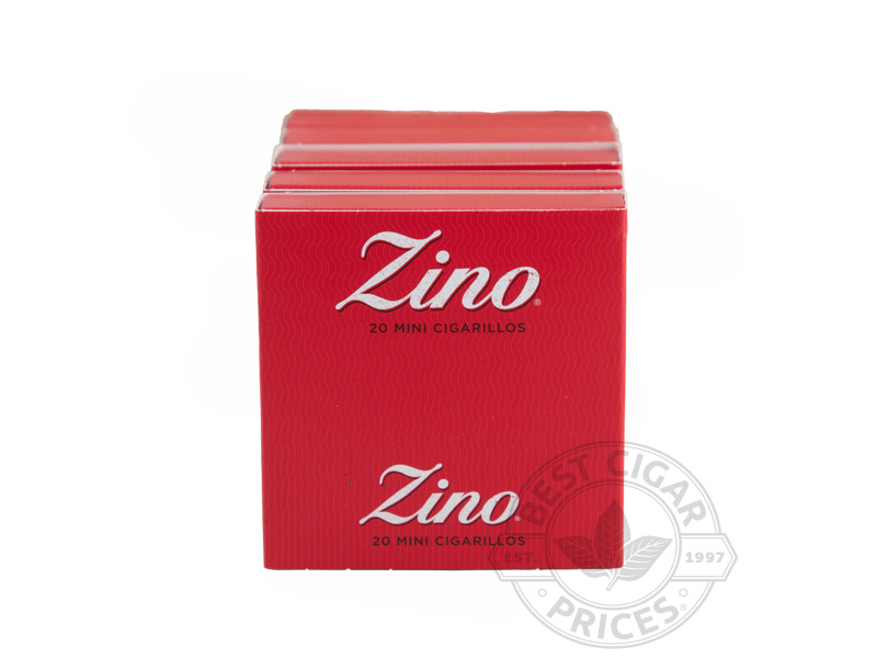 Zino Red Mini Cigarillos - Small Packs: 100 Cigarillos