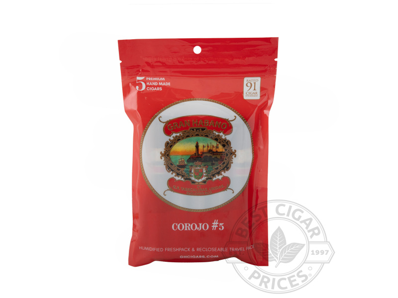 Gran Habano Gran Robusto #5 Corojo - 5 Cigars