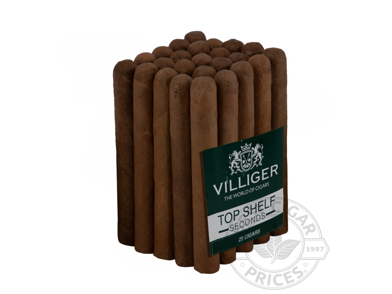 Villiger Top Shelf Seconds Connecticut Toro - Bundle - 25 Total Cigars