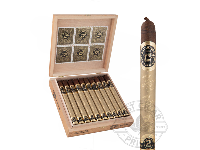 Aganorsa Leaf Signature Maduro Corona Gorda - 20 Cigars