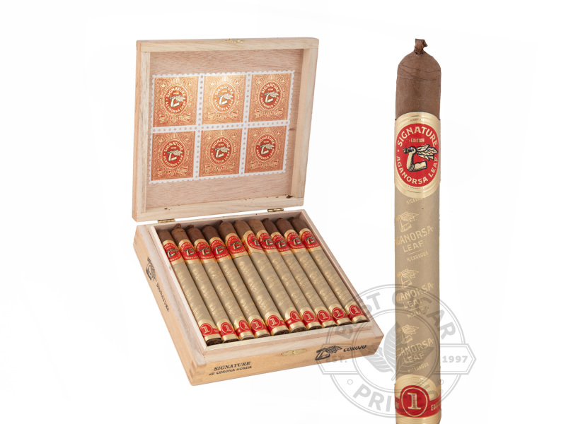 Aganorsa Leaf Signature Corojo Corona Gorda - 20 Cigars