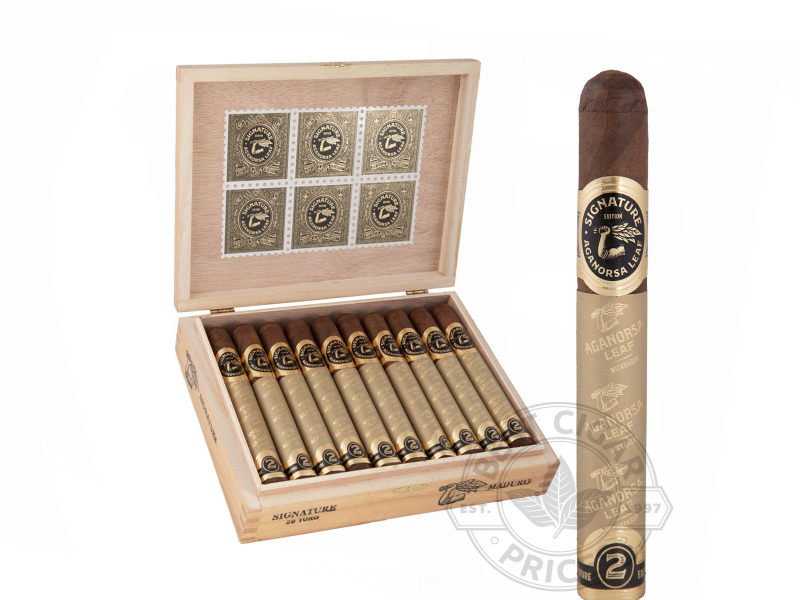 Aganorsa Leaf Signature Maduro Toro - 20 Cigars