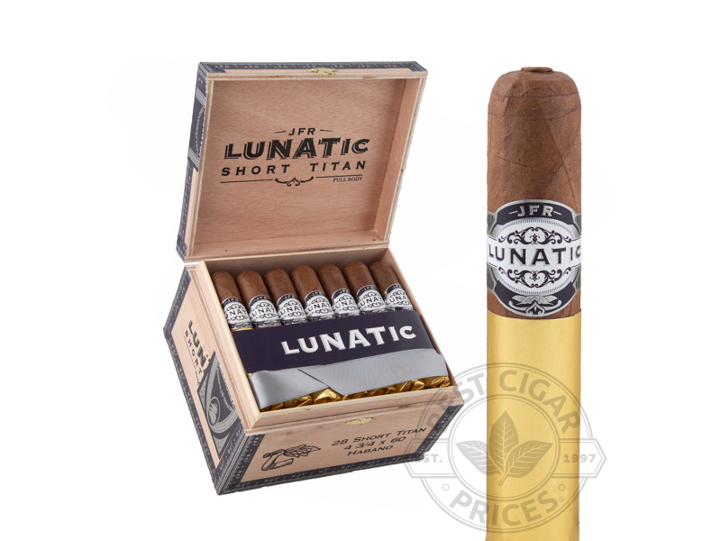 JFR Lunatic Habano Short Titan - 28 Cigars