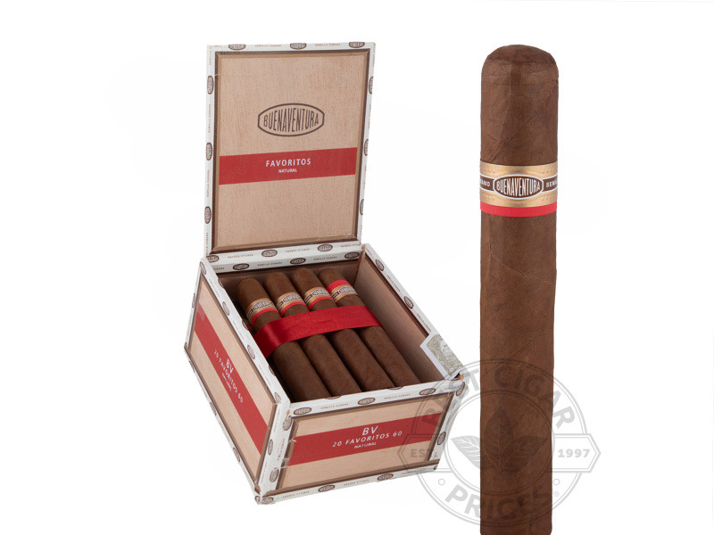 Curivari Buenaventura Favoritos 60 Natural - 20 Cigars