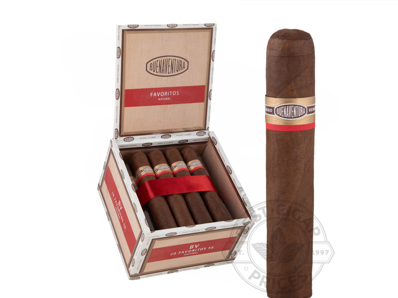 Curivari Buenaventura Favoritos 56 Natural - 20 Cigars