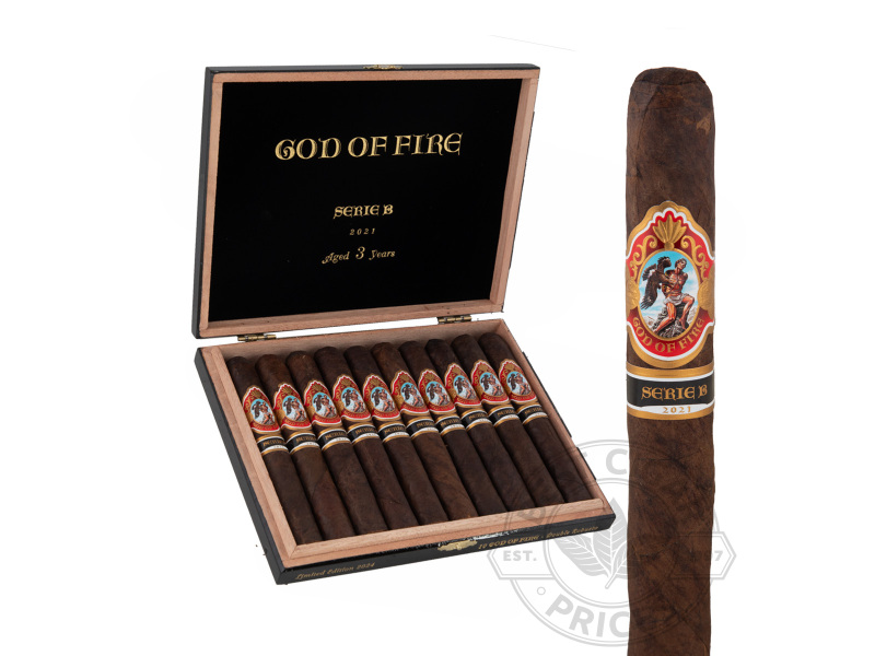God Of Fire Serie B Double Robusto - 10 Cigars
