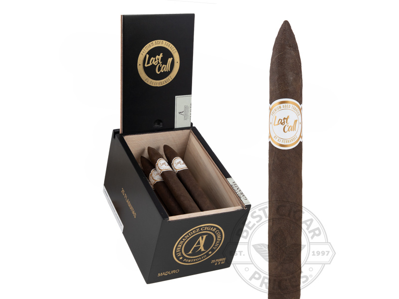 AJ Fernandez Last Call Flaquitas Maduro - 25 Cigars