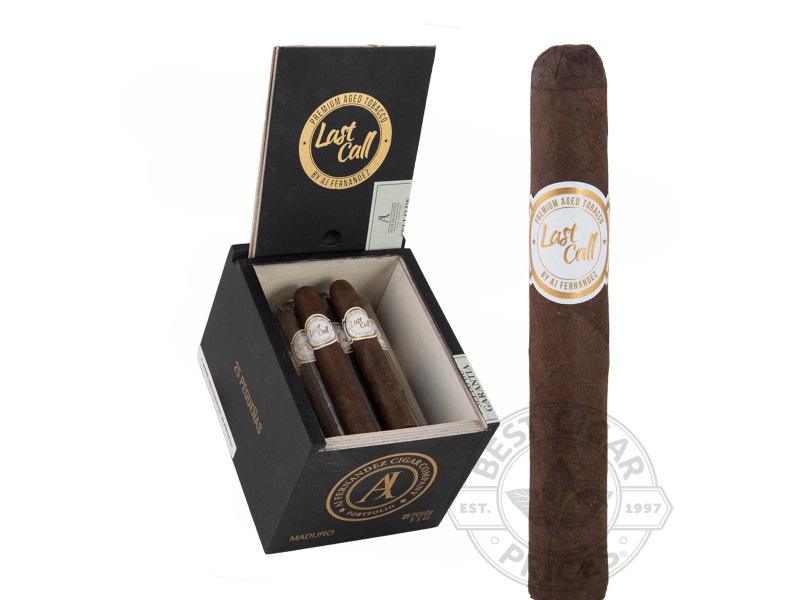 AJ Fernandez Last Call Pequenas Maduro - 25 Cigars