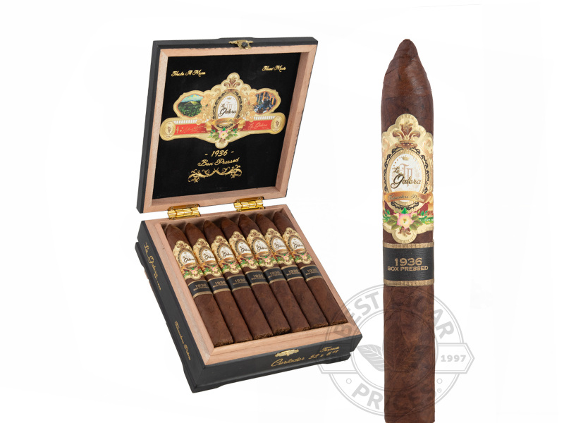 La Galera 1936 Box-Press Torpedo Cortador - 21 Cigars