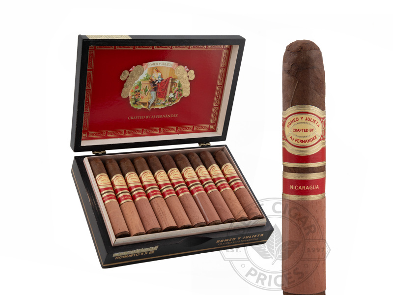 Romeo Y Julieta Crafted By AJ Fernandez Robusto - Box of 20